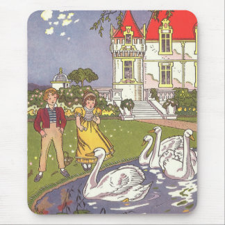 Tapis De Souris Le Vilain Petit Canard, Conte de Fées Vintage de H