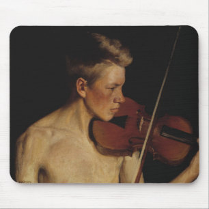 Tapis De Souris Le violoniste (musicien masculin) (par Pekka Halon
