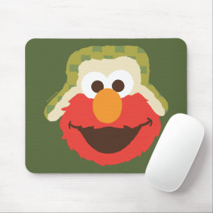 Tapis De Souris Le visage d'Elmo Woodland