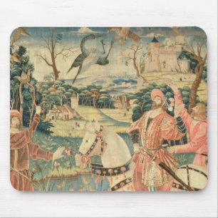 Tapis De Souris Le vol du héron, Franco-Flamand