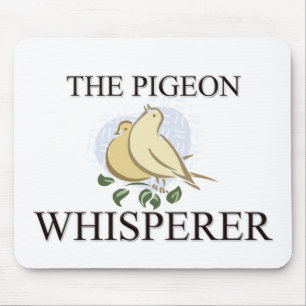 Tapis De Souris Le Whisperer de pigeon