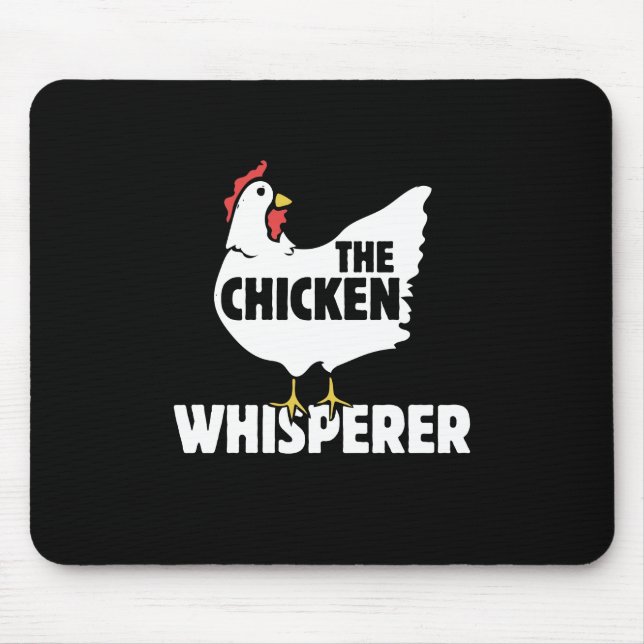 Tapis De Souris Le Whisperer de poulet (Devant)