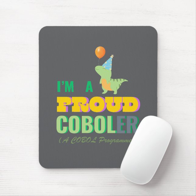 Tapis De Souris Learn Cobol Programming and Be Proud (Avec souris)