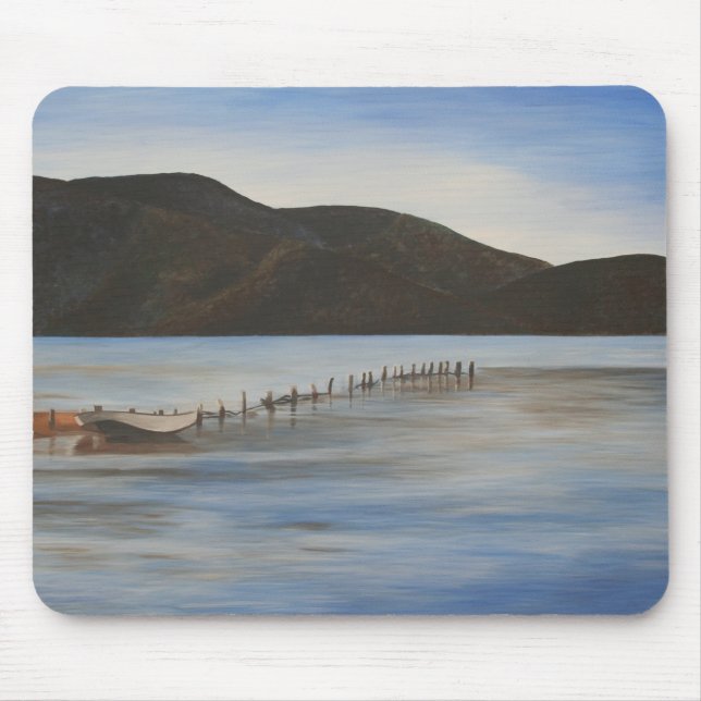 Tapis De Souris L'eau calme du paysage d'Akyaka (Devant)