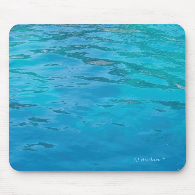 Tapis De Souris L'eau de turquoise (Devant)