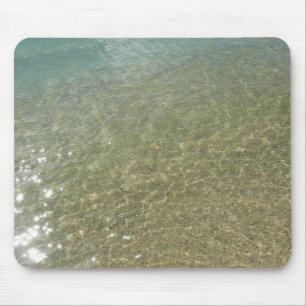 Tapis De Souris L'eau sur la plage I Photographie Abstraite de la
