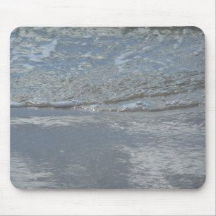Tapis De Souris L'eau sur la plage Photographie Abstraite