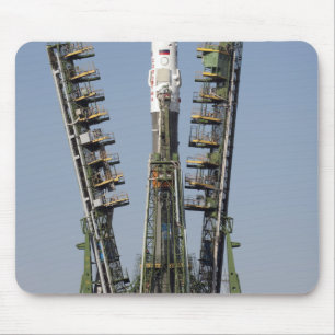 Tapis De Souris L'échafaudage de lancement est mis en place