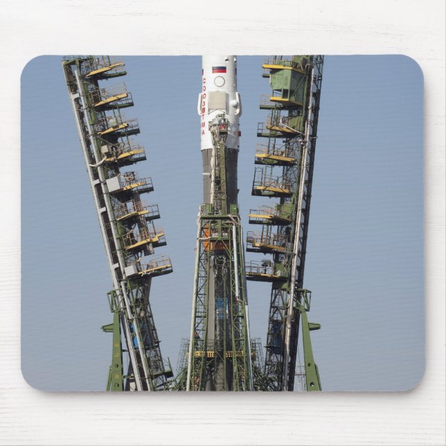 Tapis De Souris L'échafaudage de lancement est mis en place (Devant)