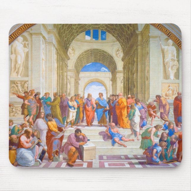 Tapis De Souris L'école d'Athènes, Raphael (Devant)