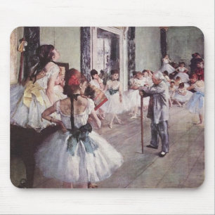 Tapis De Souris Leçon de ballet d'Edgar Degas