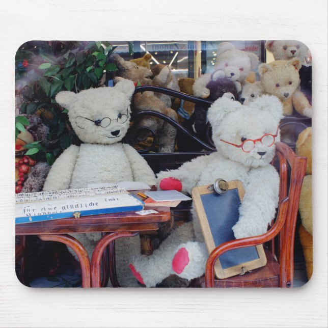 Tapis De Souris Leçons de lecture nounours (Devant)