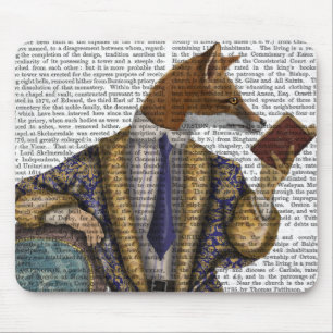 Tapis De Souris Lecteur de livre Fox