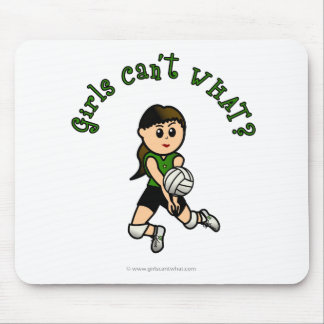Tapis De Souris Lecteur de volley-ball féminin léger en uniforme v