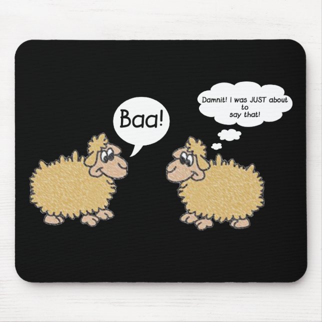 Tapis De Souris Lecteur d'esprit (Devant)
