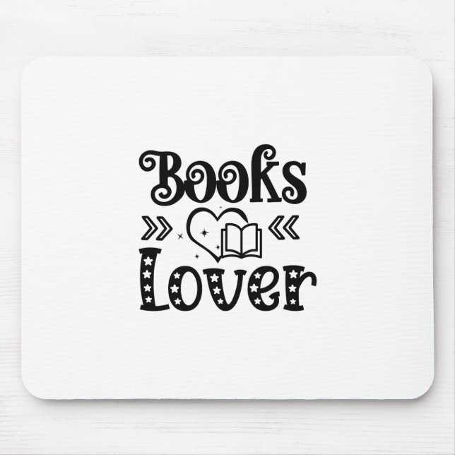 Tapis De Souris Lecture Art Books Lover (Devant)