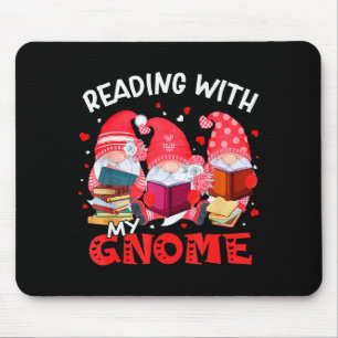 Tapis De Souris Lecture avec mes livres de Gnomies Enseignant Bibl