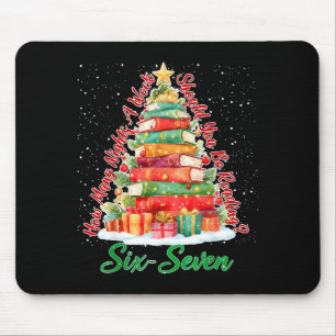 Tapis De Souris Lecture de Noël 67 Six Sept Mème Enseignant Livre