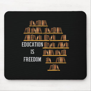 Tapis De Souris L'éducation en Afrique est la liberté Enseignant d
