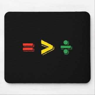 Tapis De Souris L'égalité est plus grande que la division Mois de