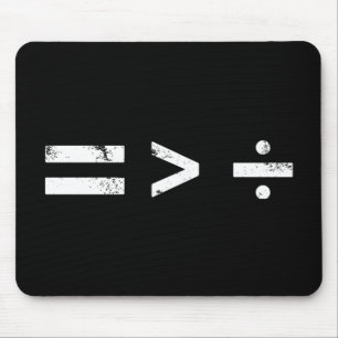 Tapis De Souris L'égalité est plus grande que la justice sociale d