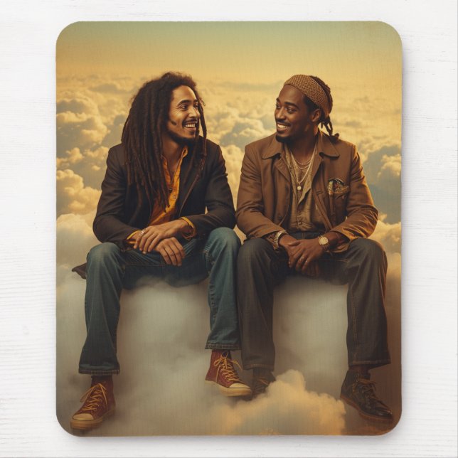 Tapis De Souris «Légendes du Hip-Hop et du Reggae» (Devant)