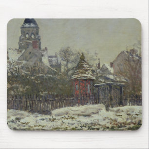 Tapis De Souris L'église chez Vetheuil, 1879