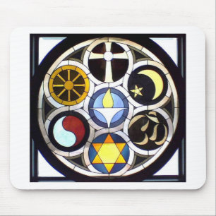 Tapis De Souris L'église universaliste unitarienne Rockford, IL