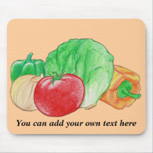 Tapis De Souris Légumes Produire Mousepad