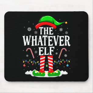 Tapis De Souris L'Elf Noël Drôle De La Famille Whatever De Groupe 