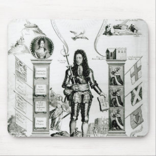 Tapis De Souris L'emblème de l'Angleterre, octobre 1690