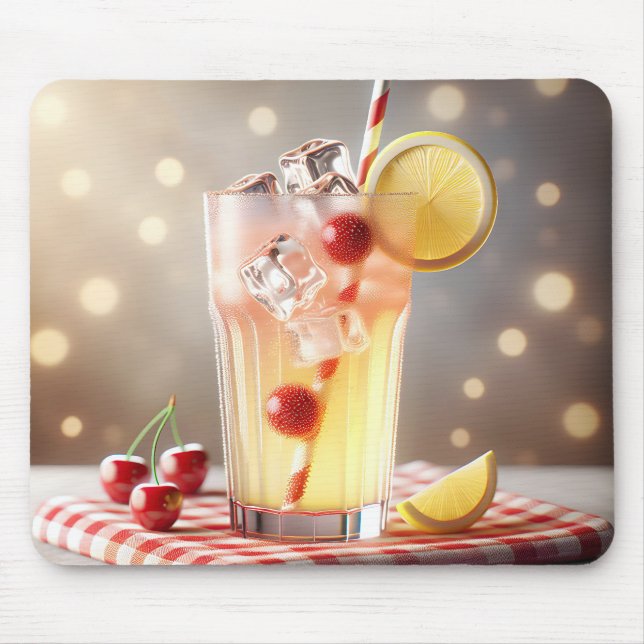 Tapis De Souris Lemonade Aux Cerises (Devant)