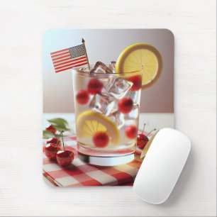 Tapis De Souris Lemonade Patriotique Aux Cerises