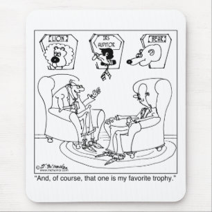 Tapis De Souris L'empailleur et le commissaire aux comptes d'IRS