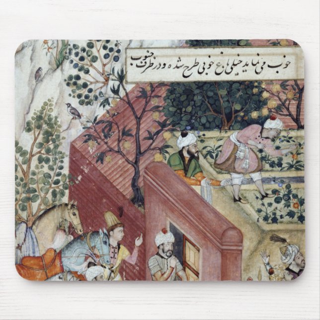 Tapis De Souris L'empereur Babur de Mughal (Devant)