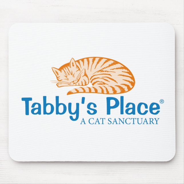 Tapis De Souris L'endroit Mousepad du chat tigré (Devant)
