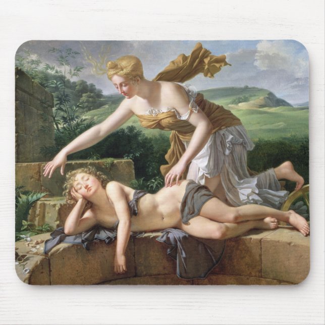 Tapis De Souris L'enfant de la fortune, 1801 (huile sur la toile) (Devant)