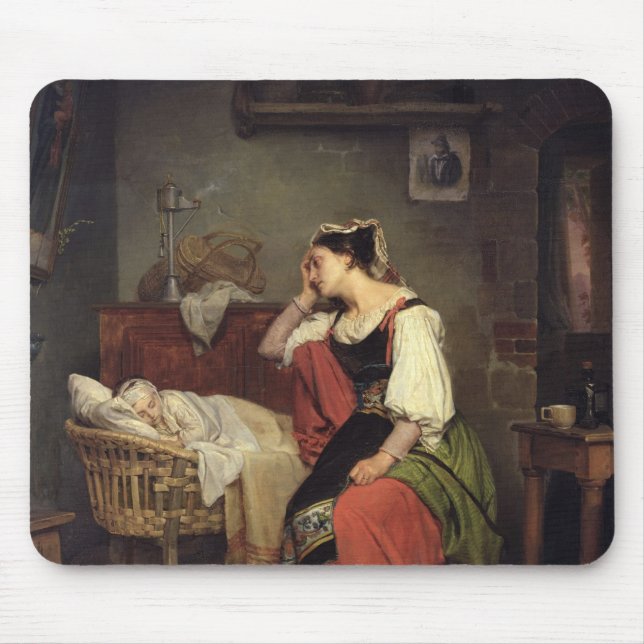 Tapis De Souris L'enfant malade (Devant)