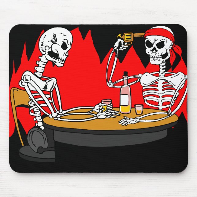 Tapis De Souris L'enfer est pour Mousepads (Devant)