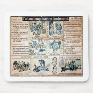 Tapis De Souris l'Ennemi #2 de L'Alcool Voila