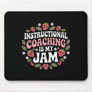 Tapis De Souris L'Entraînement Instructif Est Mon Jam Enseignant E