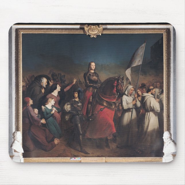 Tapis De Souris L'entrée de Jeanne d'Arc dans Orléans (Devant)