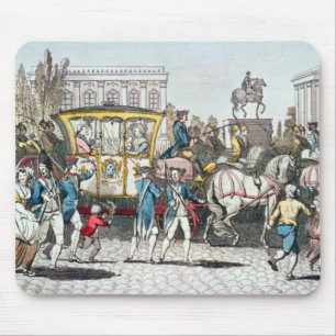 Tapis De Souris L'entrée de Louis XVI dans Paris