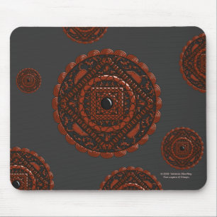 Tapis De Souris Leo Mandala Mousepad