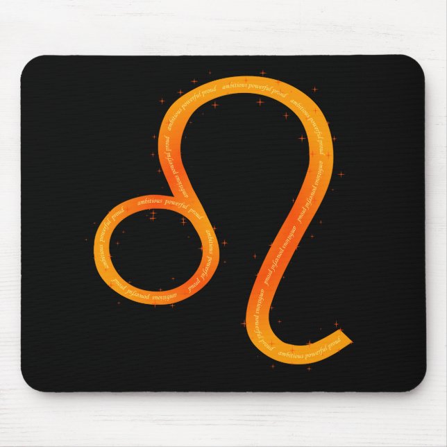 Tapis De Souris Leo Mousepad (Devant)