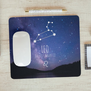 Tapis De Souris Leo   Panier de souris Zodiac Constellation Person