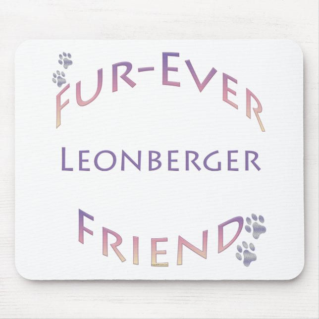 Tapis De Souris Leonberger Furever (Devant)