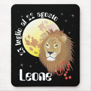 Tapis De Souris Leone 23 luglio al 22 agosto Tappetini per mouse