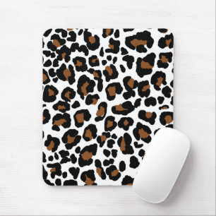 Tapis De Souris Leopard Big Cat Fur Motif Imprimer