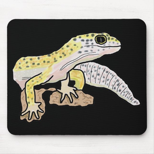 Tapis De Souris Leopard Gecko (Devant)